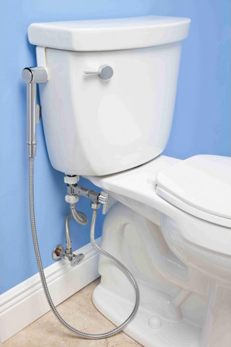 ILLEGAL bidet for toilet